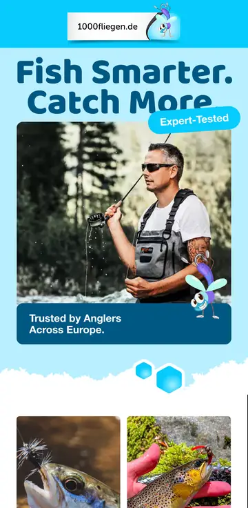 E-Mail-Design 1000fliegen.de: Fish Smarter. Catch More.