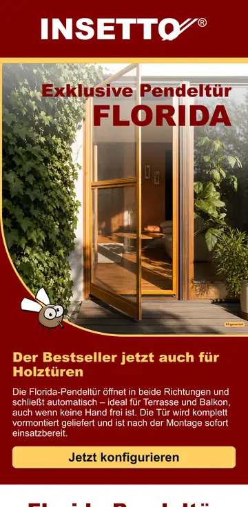 E-Mail-Design Insetto: Exklusive Pendeltür Florida