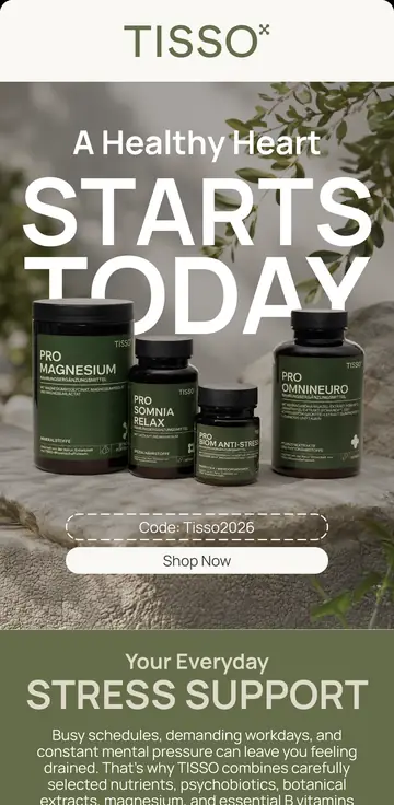 E-Mail-Design TISSO: A Healthy Heart Starts Today