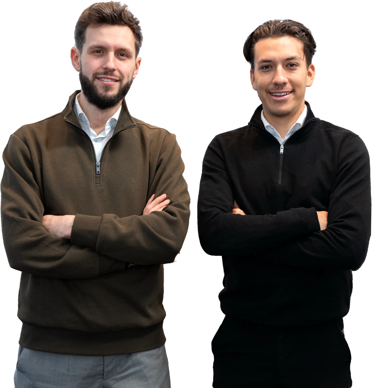 Aurelian Steiner und Noah Rügamer