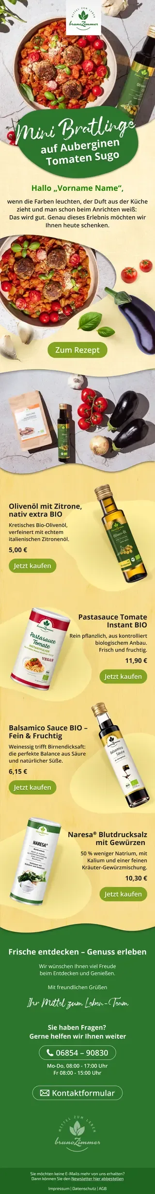 Newsletter von Bruno Zimmer