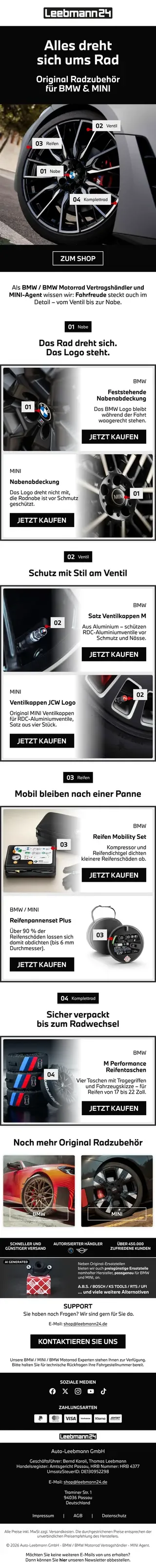Newsletter von Leebmann24